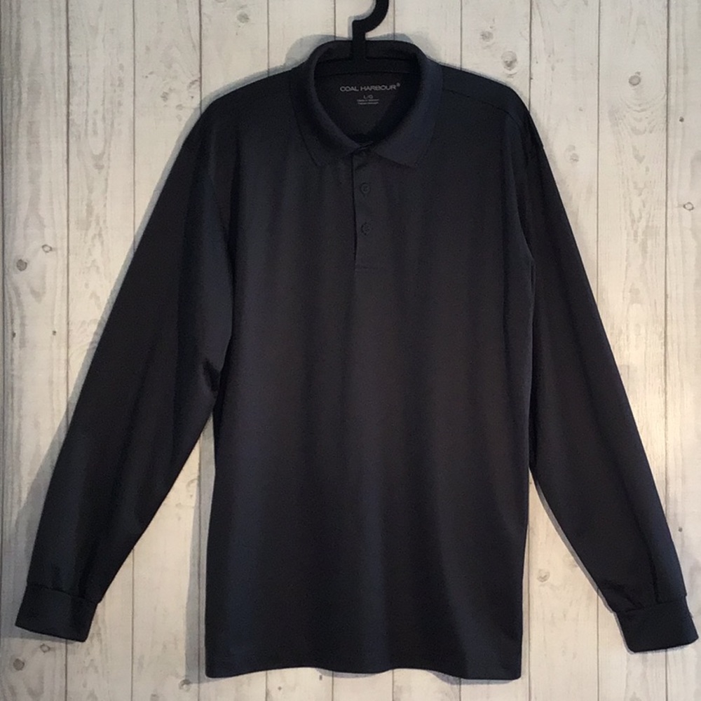 BNWOT Men’s L (more like XL) Coal Harbour Charcoal Polo